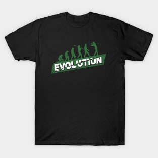 Golf Evolution Golfing Golfer Gift T-Shirt